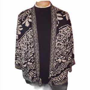 Coldwater Creek Lovely Open Front Ruana, Size 1X